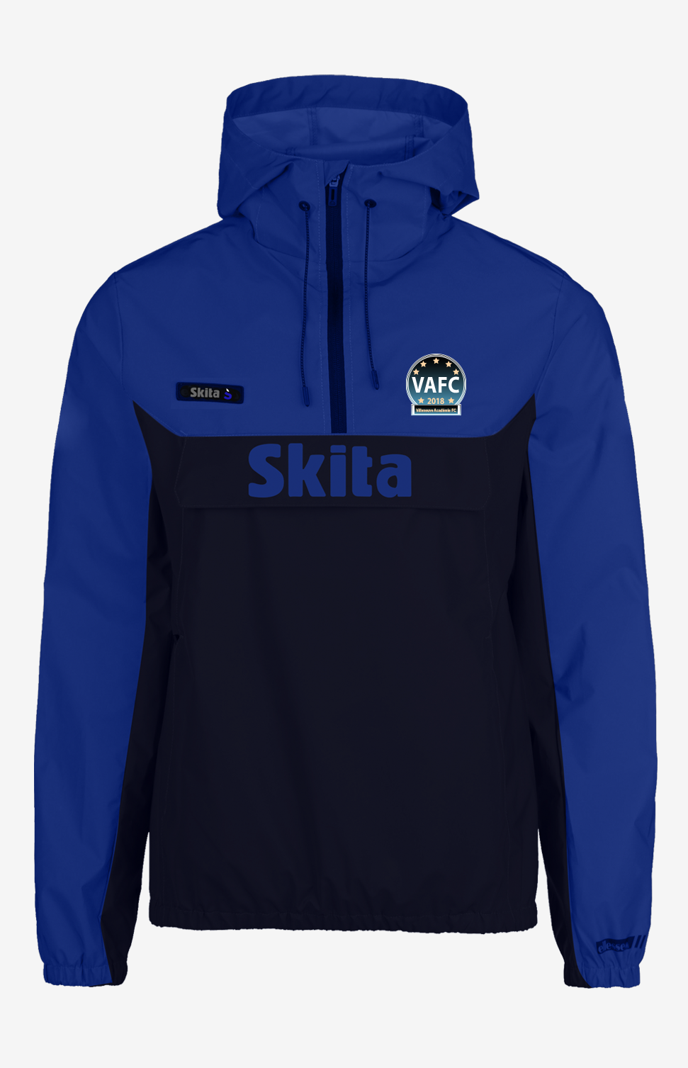 Coupe-vent Gaia Bleu (Villeneuve Académie FC)